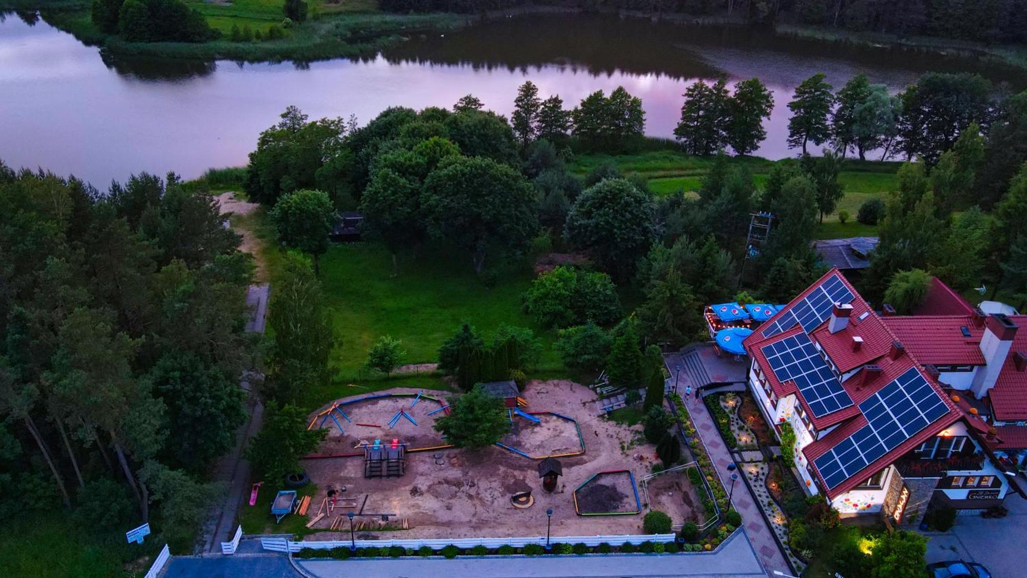 Zajazd Gniewko Mala Karczma Exterior foto